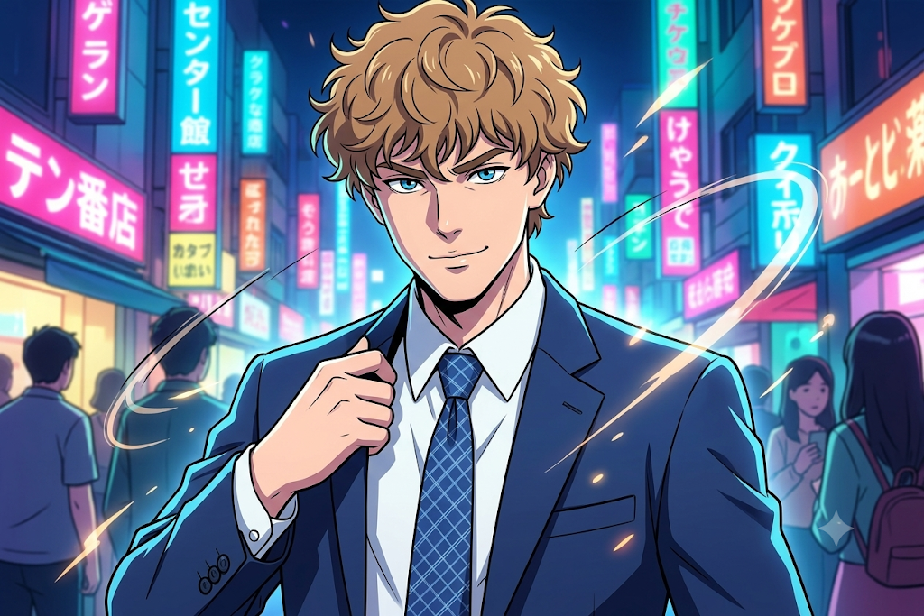 Anime-style avatar illustration